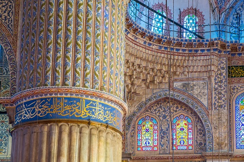 Istanbul blaue Moschee innen